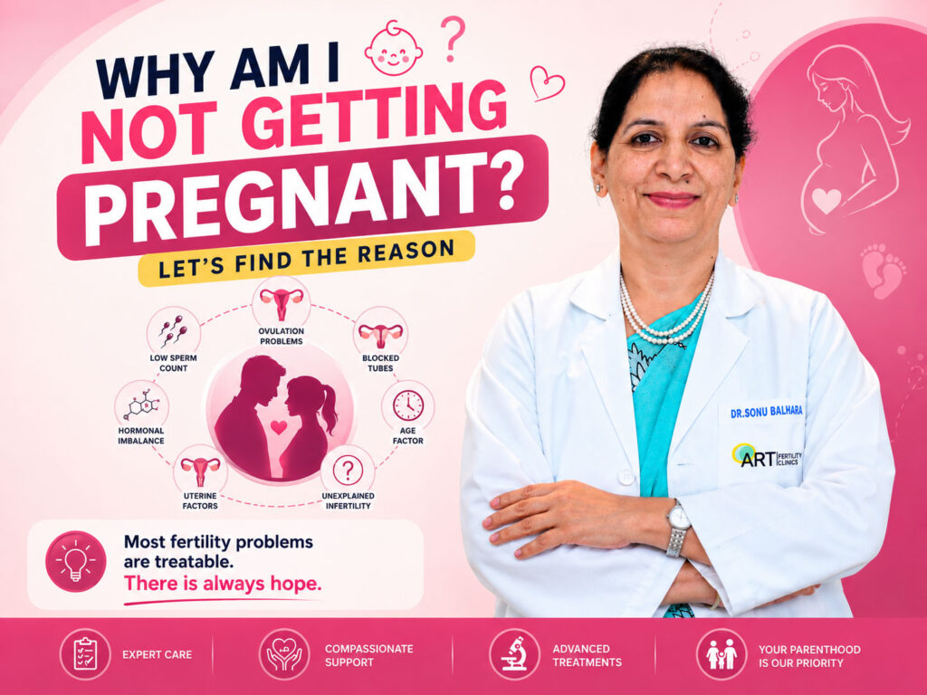 Why am i not getting pregnant E