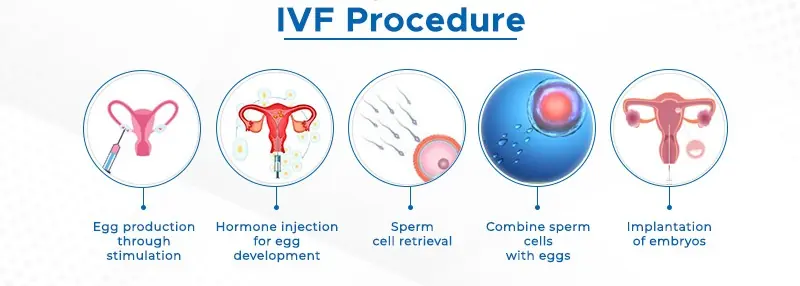 IVF process step by step at IVF centre in Gurgaon