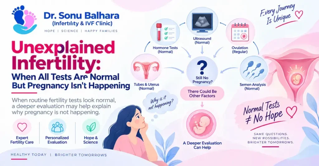 Unexplained Infertility When All Tests Are Normal But Pregnancy Is not Happening